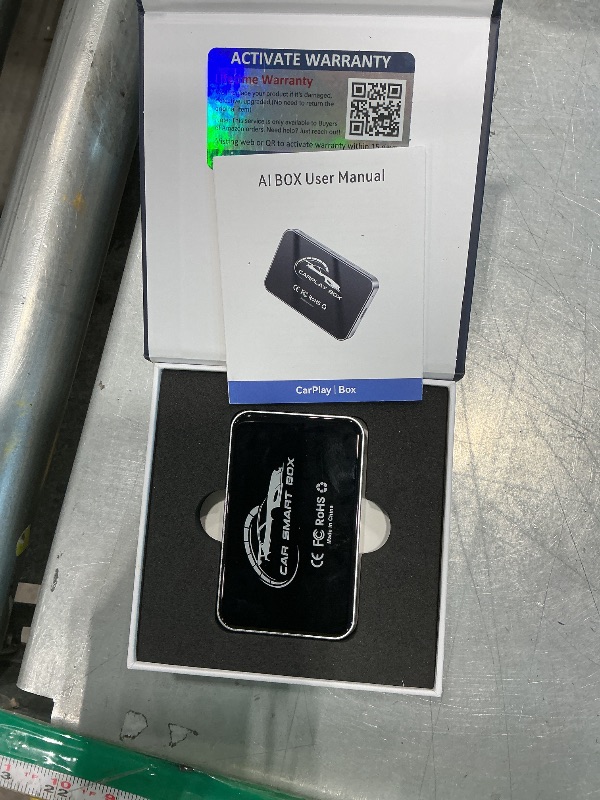 View 2 of [SOLD FOR PARTS] AI Box CarPlay, 3-in-1 Wireless CarPlay Adapter Android Auto OEM Wired Cars
