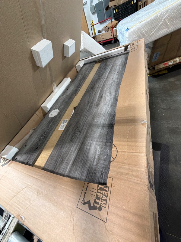 Photo 1 of ***UPDATED 8/7** Signature Design by Ashley Queen Panel Bed Frame, Smoky Gray Wood-Look