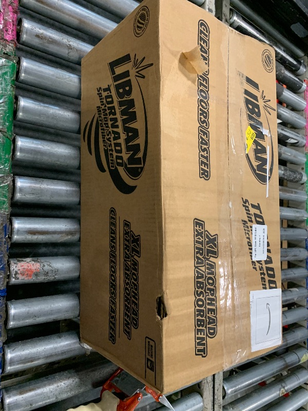 Photo 1 of ***DAMAGED*** Libman Tornado Spin Mop System | Mop and Bucket with Wringer Set | Mops for Floor Cleaning | 1 Mop Head Included