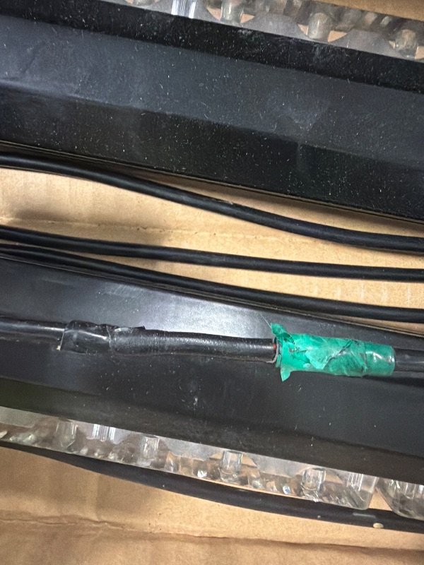 Photo 1 of ***WIRE DAMAGE*** KAMOPA 38 Inch Led Strobe Flashing Light Bar Amber Emergency Warning Safety Lights for Trucks Construction Vehicles