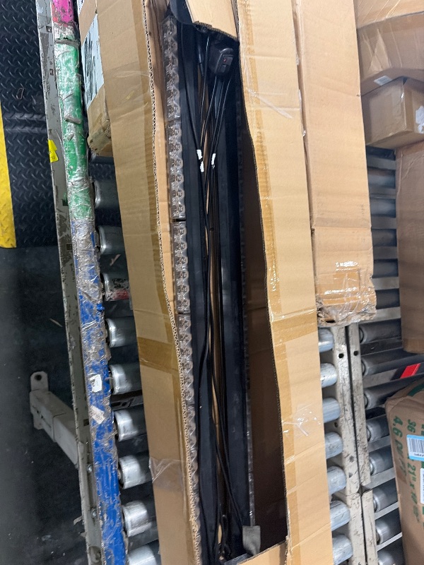 Photo 1 of ***WIRE DAMAGE*** KAMOPA 38 Inch Led Strobe Flashing Light Bar Amber Emergency Warning Safety Lights for Trucks Construction Vehicles