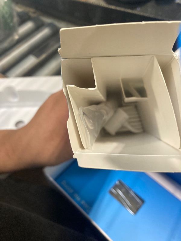 Photo 1 of ** Missing cable**(*****
Waterpik Sidekick Portable Water Flosser, Perfect for Travel & Home, ADA Accepted, White/Chrome WF-04