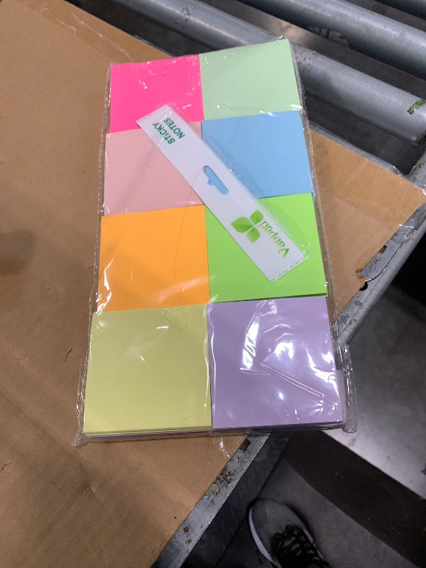 Photo 1 of (24 Pads) Sticky Notes 3x3 Inches,Bright Colors Self-Stick Pads, Easy to Post for Home, Office, Notebook