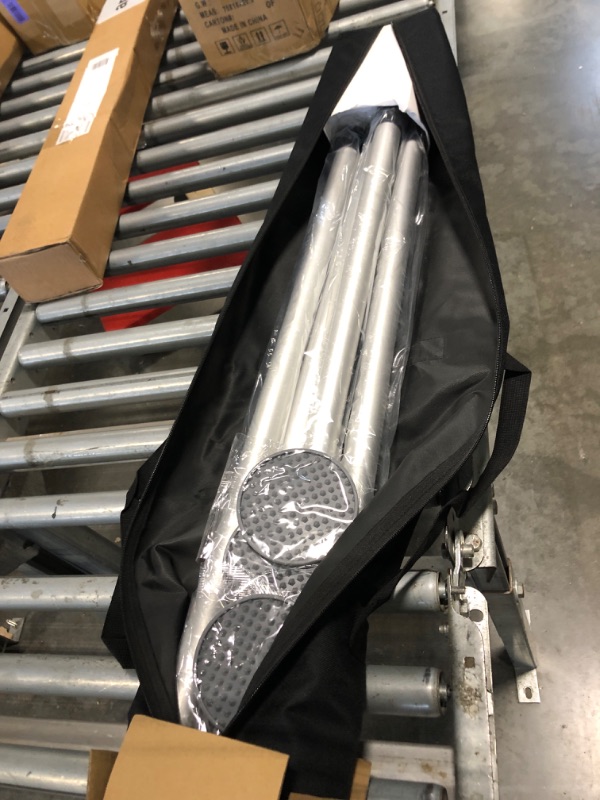 Photo 1 of 10FT Dust Barrier Poles Kit,Spring Retractable Zipper Wall Poles