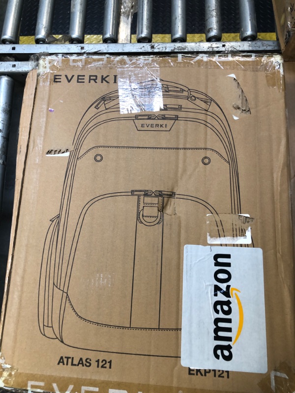 Photo 1 of ** USED** EVERKI Atlas Business 32L Laptop Backpack – Travel-Friendly Business & Office, Professional Backpack for Men & Women, Durable Computer Bag with Adjustable Padded Compartment, Fits 13"-17.3", Black