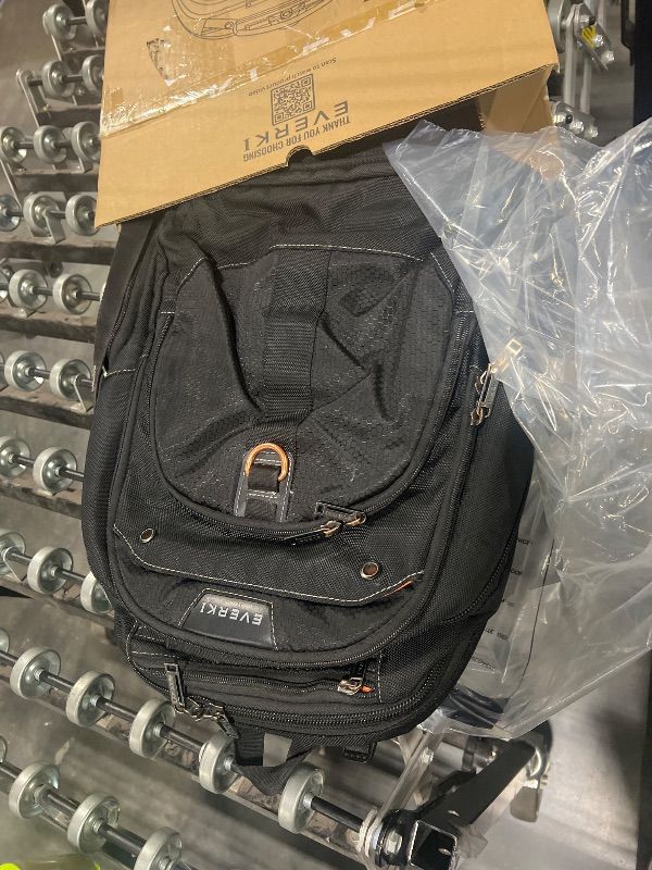 Photo 1 of ** USED** EVERKI Atlas Business 32L Laptop Backpack – Travel-Friendly Business & Office, Professional Backpack for Men & Women, Durable Computer Bag with Adjustable Padded Compartment, Fits 13"-17.3", Black
