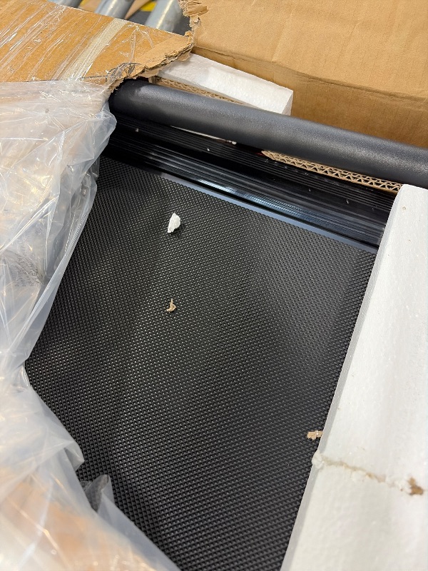 Photo 1 of ***MISSING REMOTE AND SCREWS*** KASSADIN Walking Pad with Handle Bar, 2026 Upgrade Portable Small Treadmill with Handles for Home Small, 3.0HP Under Desk Walking Pad Treadmill with Incline, 0.6-7.6MPH, 350LBS