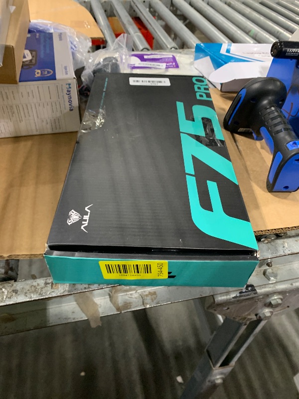 Photo 1 of ***BROKEN, SOLD FOR PARTS*** AULA F87 Pro Wireless Mechanical Keyboard,Tri-Mode BT5.0/2.4GHz/USB-C Hot Swappable Custom Keyboard,Pre-lubed Switches,Side Printed PBT Keycaps,75% TKL RGB Backlit Gaming Keyboards