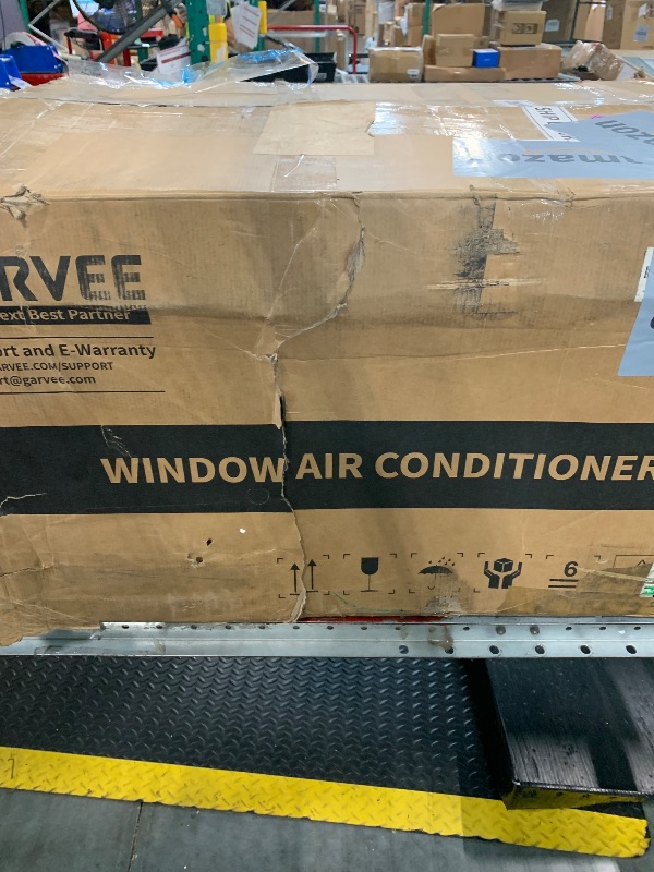Photo 1 of **** - SOLD AS IS/ NO RETURNS - SALE FINAL -**** 8000 BTU u-Shaped Window Air Conditioner, Cools 350 Sq ft, Ultra Quiet with Open Window Flexibility, Remote Control, Ideal for Bedroom & Living Room