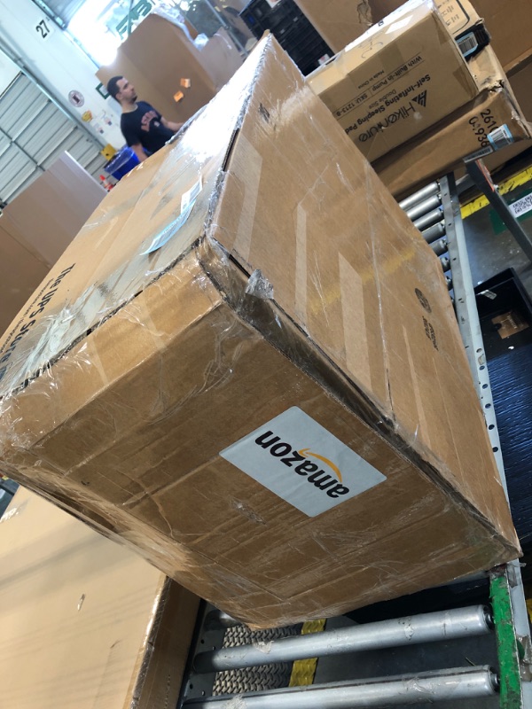 Photo 1 of ***UPDATED 7/31 SMALL HOLE *** Ivation EZ®-Bed (Queen) Inflatable Air Mattress with Frame & Built-in Pump - 3 Min Self Inflate/Deflate - Raised Blow up Bed with Legs, Auto Shut Off, Premium Coil Design, Wheeled Portable Case