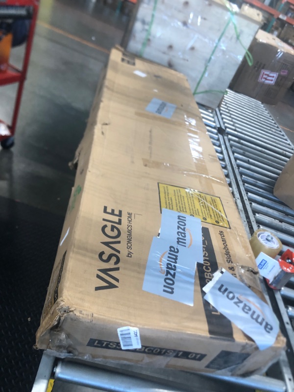 Photo 1 of ***PARTIAL SET/ MISSING PCS****
VASAGLE Custos Collection - Dresser for Bedroom, Chest of Drawers for Closet, Modern Style, TV Stand for Living Room, 9 Drawers, 15.8 x 63 x 30.7 Inches, Cloud White ULTS419WB01S
