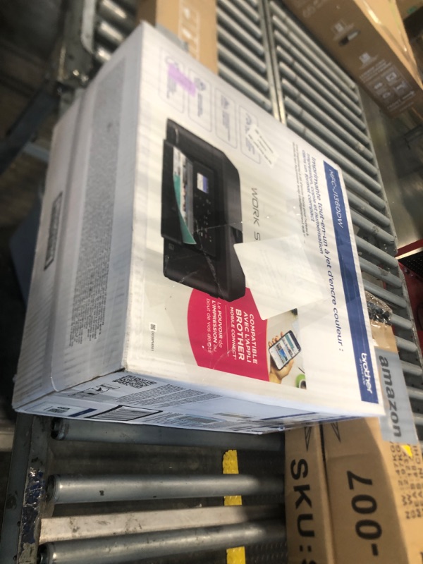 Photo 1 of [SIMILAR ITEM: CANYON PRINTER] [VIEW IMAGES] Brother Work Smart 1360 Wireless Color Inkjet All-in-One Printer with Automatic Duplex Printing and 1.8” Color Display | Includes Refresh Subscription Trial(1) (MFC-J1360DW) (Uses LC501 Series Inks)