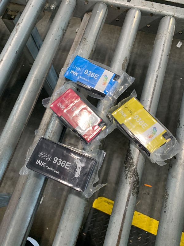 Photo 1 of ****FACTORY SEALED****
936XL 936e 9125e Ink Cartridges Replacement for HP 936e 936 Ink Cartridges for HP Printers OfficeJet Pro 9120e 9125 e 9130e 9135e 9730e, for Office Jet Pro 9120 9130 9120e series Printer Ink Cartridge