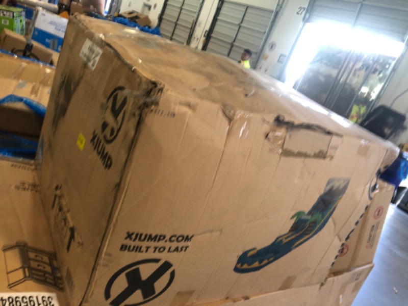 Photo 1 of ****2 BOXES****
XJUMP Surf Beach 19' Inflatable Water Slide with Detachable Pool and Blower, Commercial Single Lane Slide for Kids and Adults, Backyard Summer Water Play, Indoor & Outdoor