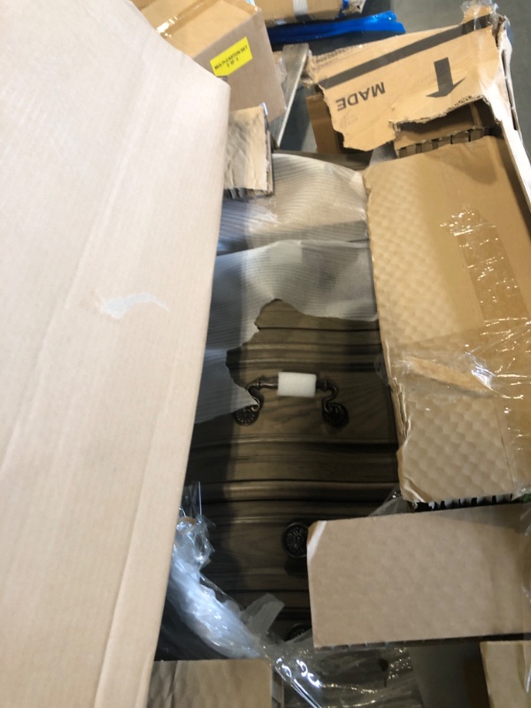 Photo 1 of ***FACTORY SEALED****
Signature Design by Ashley Ardenfield Traditional 74" W 9 Drawer Dresser, High Capacity Storage for Bedroom Master Suites, Light Brown