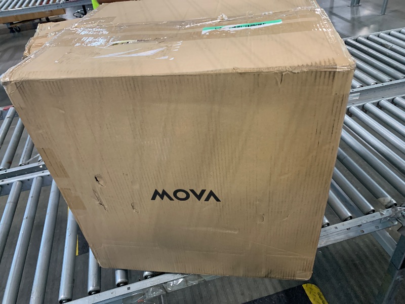 Photo 1 of ***BROKEN, SOLD FOR PARTS*** MOVA V50 Ultra Complete Robot Vacuum and Mop, 24,000Pa Suction, Zero Tangling Duobrush, 2.28in Obstacle Overcoming, FlexiRise Navigation, 176°F Hot Water Mop Self-Cleaning & Fast Hot Air Drying, White