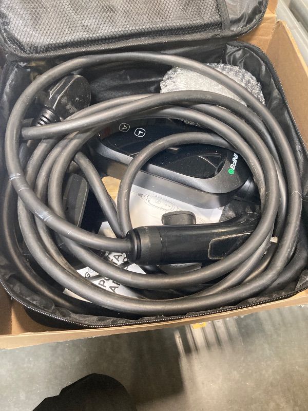 Photo 1 of !!!!! USED!! DIRTY
INFGO Fast Tesla Charger Level 2, 25FT- 40A EV Charging Station for Tesla, 240V NEMA 14-50 Plug ETL Listed, NACS Connector,Home Wall Charger for Tesla Model Y/3/S/X