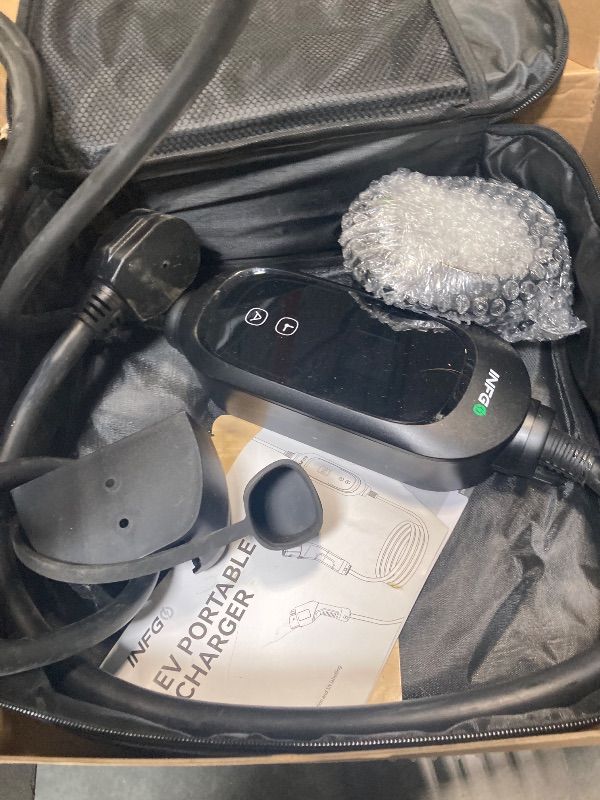 Photo 1 of !!!!! USED!! DIRTY
INFGO Fast Tesla Charger Level 2, 25FT- 40A EV Charging Station for Tesla, 240V NEMA 14-50 Plug ETL Listed, NACS Connector,Home Wall Charger for Tesla Model Y/3/S/X