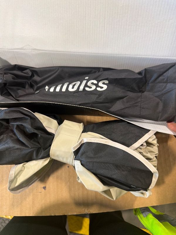 Photo 1 of [Upgraded] Nmoiss Windshield Sun Shade Umbrella - [Vinyl Coating Heat Shield] Protect Car from Sun Rays & Heat Damage Keep Cool and Protect Interior, Spring Structure Edge Medium 56" L x 31" W
