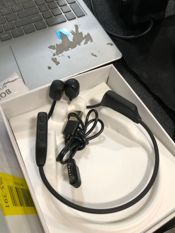 Photo 1 of mocodi Bone Conduction Headphones Bluetooth Amplifier for Seniors & Adults - Open-Ear Design for Comfortable Daily Use, Up to 9-Hour Battery, IP67 Water Resistant