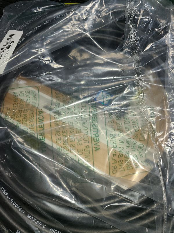 Photo 1 of 3TVol Pressure Washer Hose (26ft / 8m)