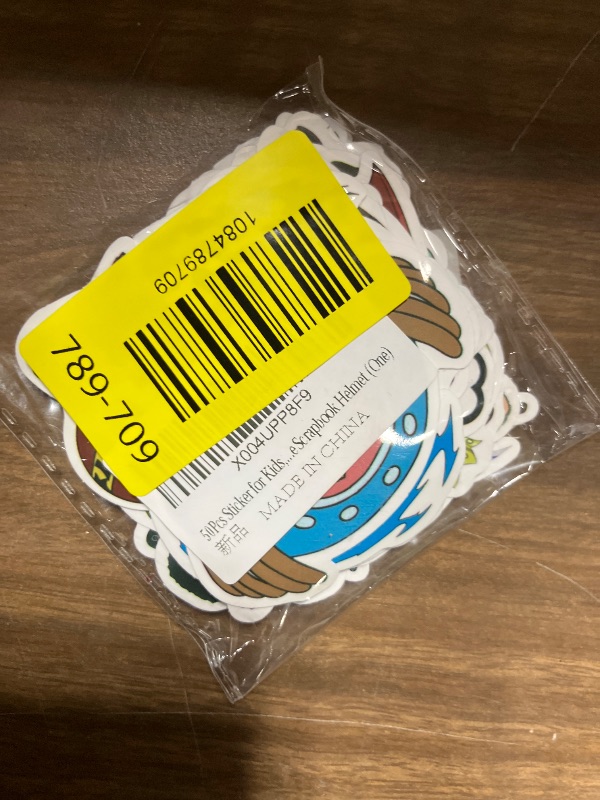 Photo 1 of 50Pcs One Anime Piece Sticker for Kids, Cute Cartoon Waterproof Vinyl Stickers for Adult Teen Girl Student Water Bottle Laptop Phone Computer Guitar Notebook Skateboard Travel Case Scrapbook Helmet
