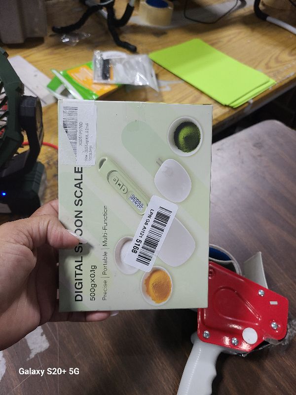 Photo 1 of 2026 Upgraded 2-In-1 Digital Measuring Spoon ?High-Precision 0.01oz/0.1g · Tested 10000+? Baking Scale ?7-Unit? Digital Kitchen Scale for Baking, Gram Scale for Weight Loss, Large & Small Scoop,Beige