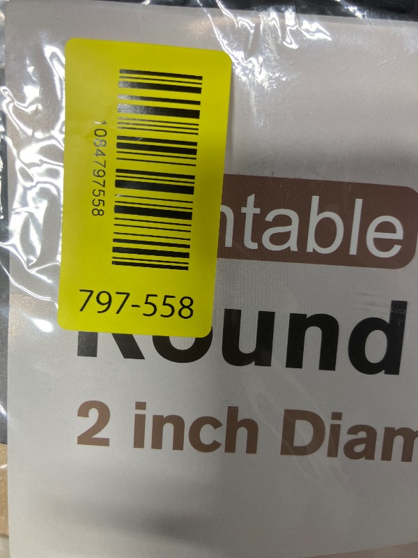 Photo 1 of A-SUB 2" Round Printer Labels, 360 Pcs