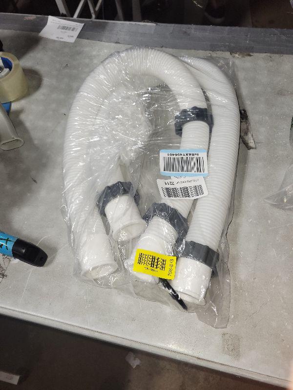 Photo 1 of 2 Pack 1.5" Pool Filter Pump Hoses, 40" Pool Hoses for Above Ground Pools