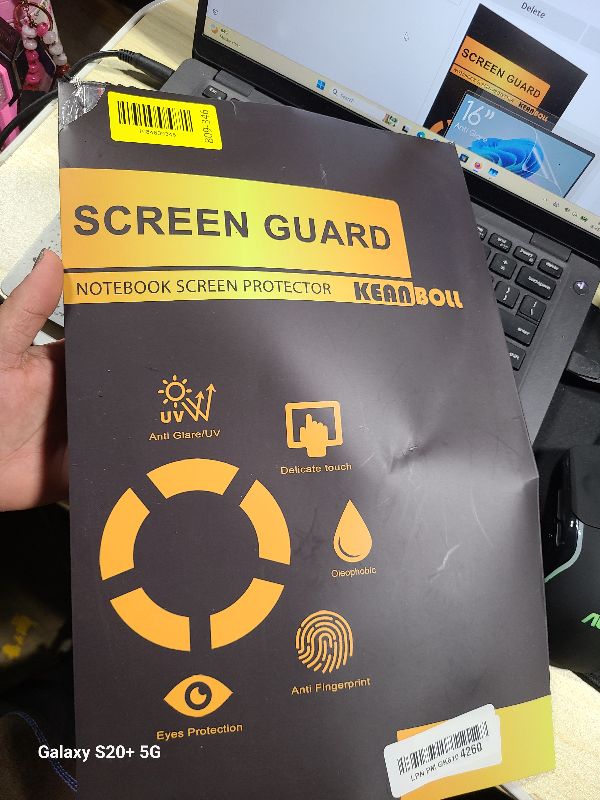 Photo 1 of 3 Pack Anti Glare Matte Screen Protector for ASUS Vivobook 16 M1607 S1607 M1605 M1603 X1605 X1603 & Vivobook Pro 16 K6602 K6604 N7601 N7600 & Vivobook S 16 M5606 M5602 S5606 S5602 TP3604 TN3604 TP3607