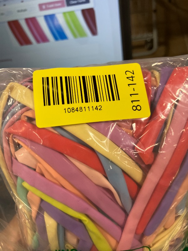Photo 1 of 100Pcs Multi 260 Balloons Long Balloons for Tying Balloon Arch Party Decor