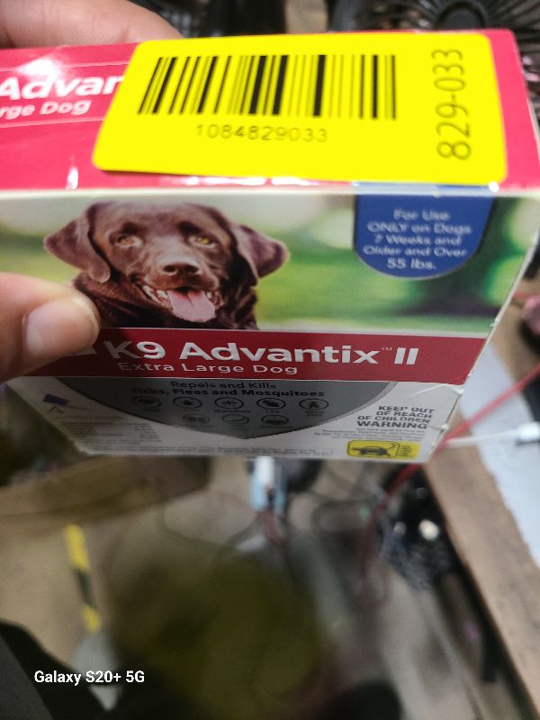 Photo 1 of BK9 Advantix II Extra-Large Dog Flea & Tick Treatment (4-Month Supply)