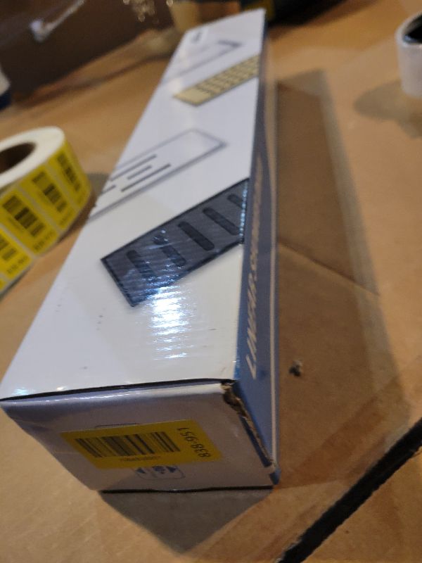 View 2 of [MISSING PARTS] Elefloom 18" Linear Shower Drain, Matte Black