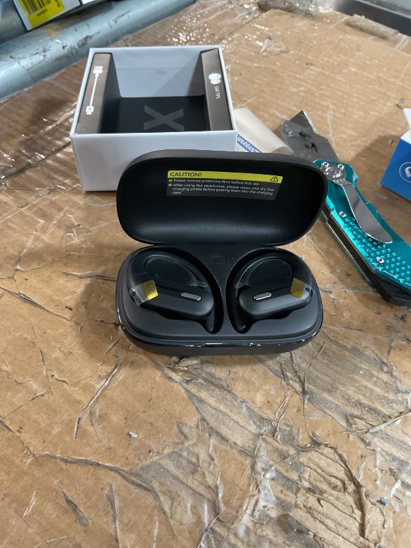 Photo 1 of ***FACTORY SEALED-OPENED FOR INSPECTION***
Active Noise Cancelling Wireless Earbuds Bluetooth Headphones 90 Hrs Playtime Ear Buds with Hi-Res Stereo Deep Bass Power Display Earphones with Earhooks Waterproof Transparency Headset Sports/Running