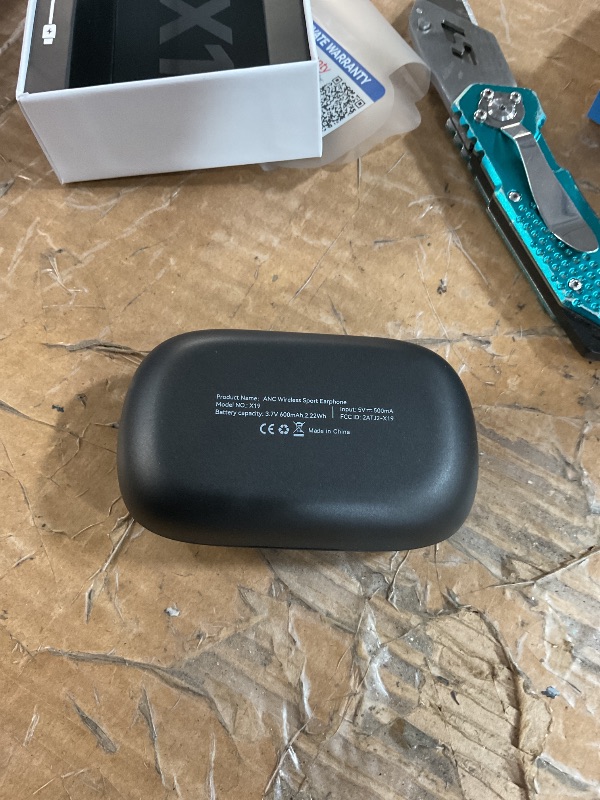 Photo 1 of ***FACTORY SEALED-OPENED FOR INSPECTION***
Active Noise Cancelling Wireless Earbuds Bluetooth Headphones 90 Hrs Playtime Ear Buds with Hi-Res Stereo Deep Bass Power Display Earphones with Earhooks Waterproof Transparency Headset Sports/Running