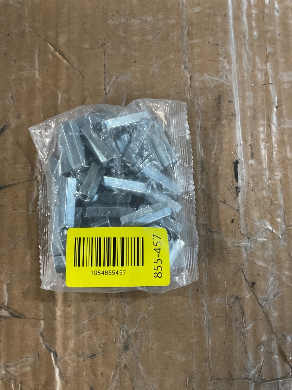 Photo 1 of (25) Hex Coupling Nuts 5/8-11 x 13/16 x 2-1/8 Threaded Rod Connector Zinc