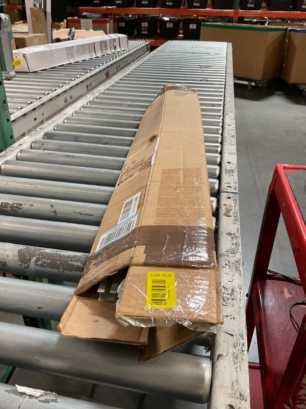 Photo 1 of **FOR PARTS ONLY**(MISSING PCS)
Ceiling Curtain Track, Curtain Track for Curtains, Drapes, and Room Dividers, Ceiling Mounted Rail Set with Roller Hooks, White, 9ft - 12ft