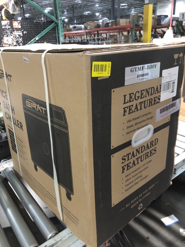 Photo 1 of ***FACTORY SEALED***GRAT 1.5HP Chiller for Cold Plunge Tub, Cools to 36°F