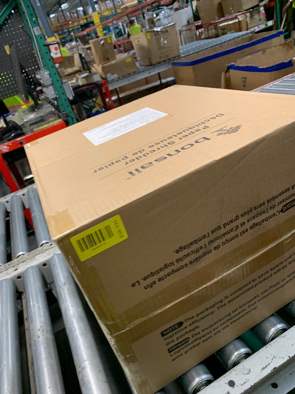 Photo 1 of ***FACTORY SEALED*** Bonsaii Paper Shredder, 18-Sheet 60-Minutes Shredder for Office Heavy Duty Cross-Cut Shredder with 6 Gallon Pullout Basket 4 Casters(C149-C)