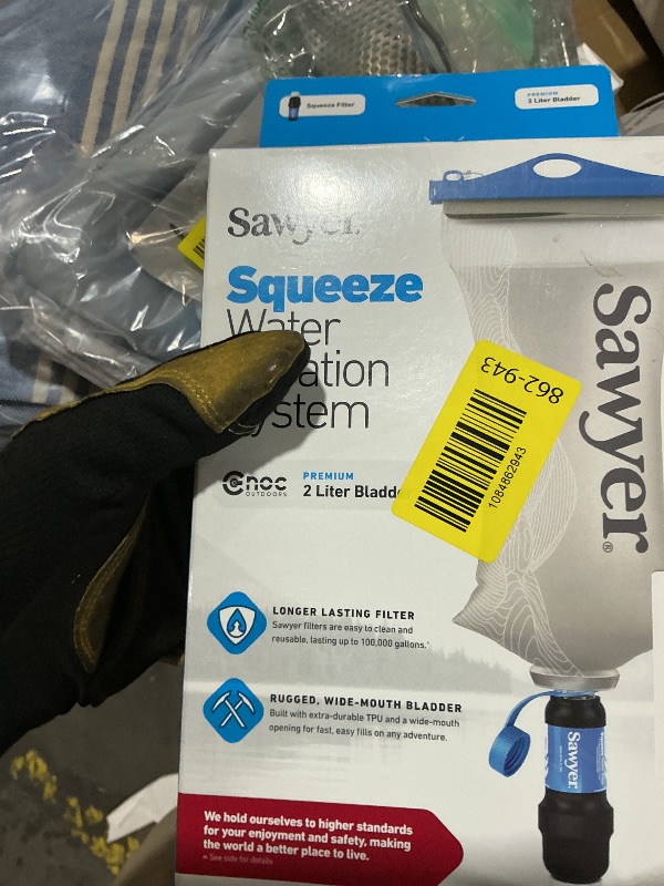 View 2 of ***MISSING FILTER*** Sawyer Squeeze Water Filtration System with 2L Bladder