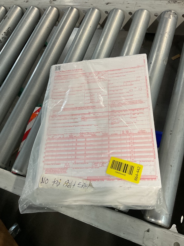 Photo 1 of ***STOCK IMAGE FOR REFERENCE***
NextDayLabels CMS 1500 / HCFA 1500 Insurance Claim Forms, 500 Sheets | Laser & Inkjet Compatible, New Version, 8.5" x 11", 1-Part Form, Printed Red Ink, Made in USA
