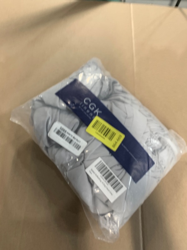 Photo 1 of ***STOCK IMAGE FOR REFERENCE***
CGK Unlimited Ruffled Bed Skirt - King/Cal King, French grey