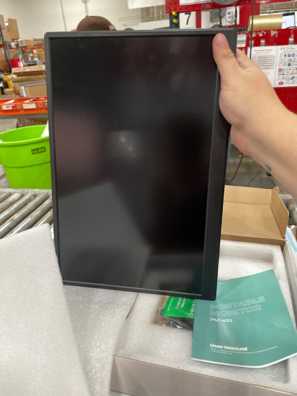 Photo 1 of ***FACTORY SEALED***
KQC 14 Inch Portable Monitor FHD 1200P, Ultra-Slim USB-C HDMI Plug & Play External Display, 100% sRGB Dual Speakers, Travel Laptop Monitor with Stand for PC Phone Xbox PS4/5
