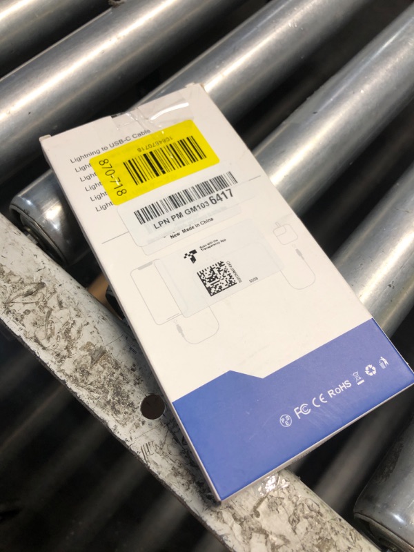 Photo 1 of ***PARTIAL SET - PRICE ADJUSTED*** Citelect 6ft USB-C to Lightning Cable (2-Pack)