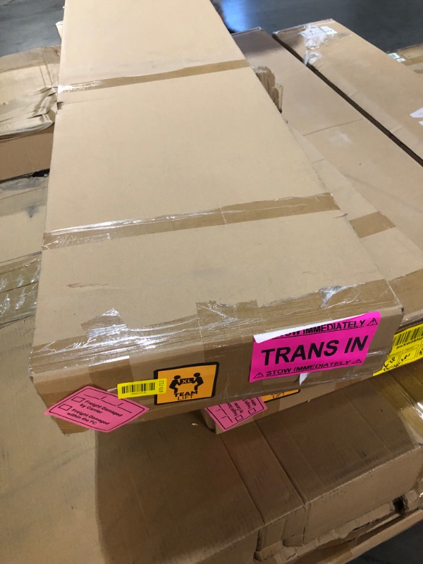 Photo 1 of ***FACTORY SEALED ***
Beauty4U White Glass Display Cabinet, 4-Shelf Curio Cabinet