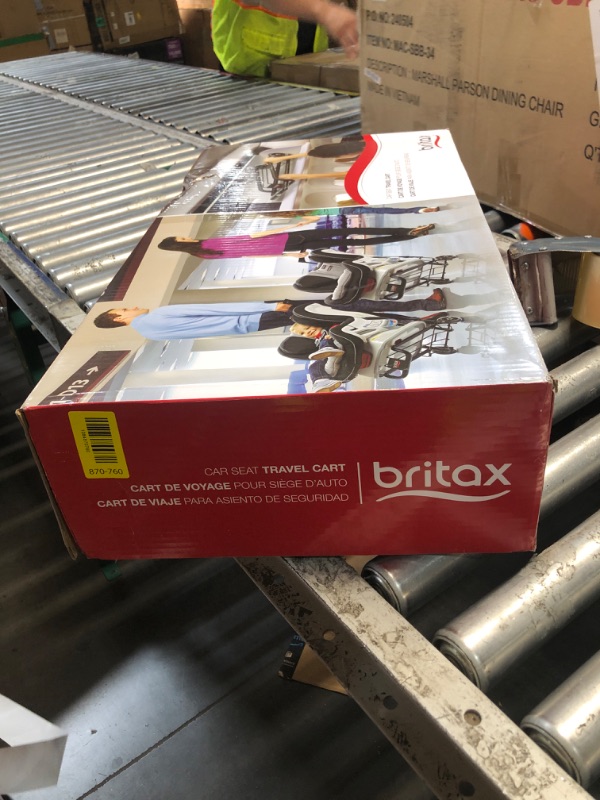 View 2 of ***FACTORY SEALED ***
Britax Car Seat Travel Cart - Black