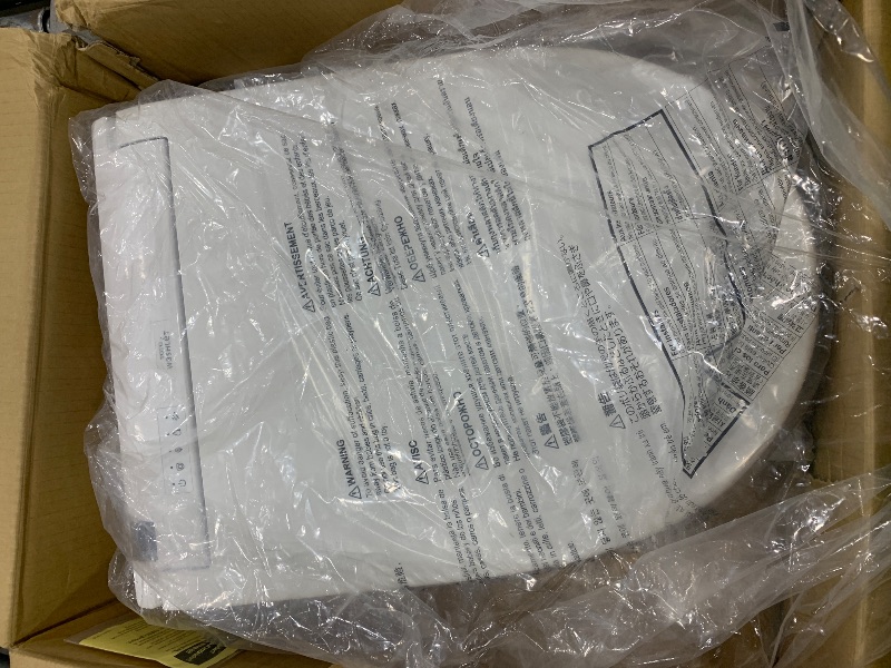 View 3 of ***FACTORY SEALED ***
TOTO® WASHLET® C5 Electronic Bidet Toilet Seat with PREMIST and EWATER+ Wand Cleaning, Round, Cotton White - SW3083#01