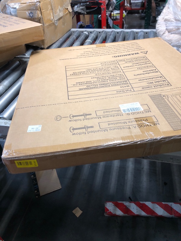 Photo 1 of ***FACTORY SEALED ***
THEYFIRST Extra Wide Dog Gate for Doorways 62.6-72 in, Walk Through Long Baby Gates for Large Openings, No Drill Child Safety Gate for Pets Kids Toddler, Doggy Barrier Indoor Metal, 30" Tall White