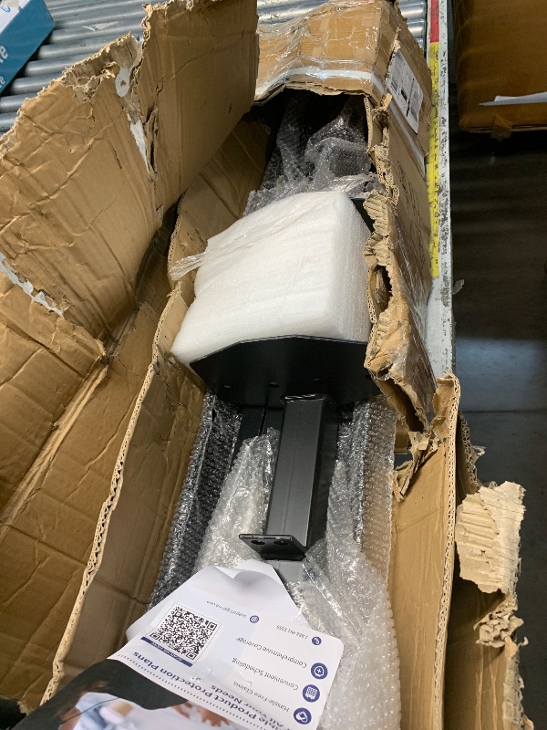 View 3 of *BLACK**STOCK PHOTO FOR REFERENCE ONLY**VEVOR Motorcycle Carrier Hitch Mount, 600 LBS Aluminum