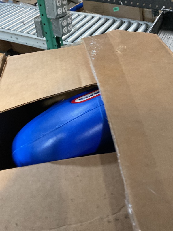 Photo 1 of ***MISSING WHEELS***
Little Tikes Push and Ride Racer – (Amazon Exclusive), 22"L x 10"W x 17"H with screws